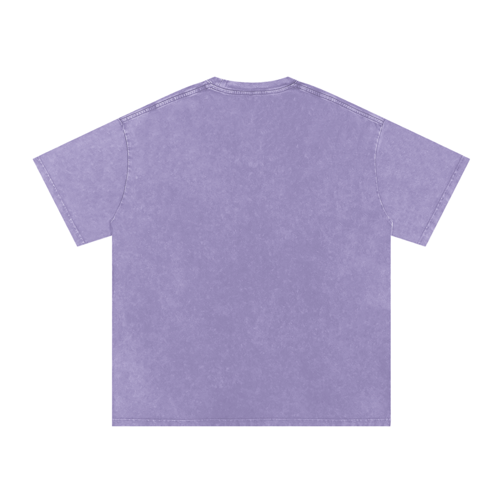Proverbs 31:25 - Snow Washed Oversized Cotton T-Shirt