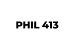 Phil 413 - Home