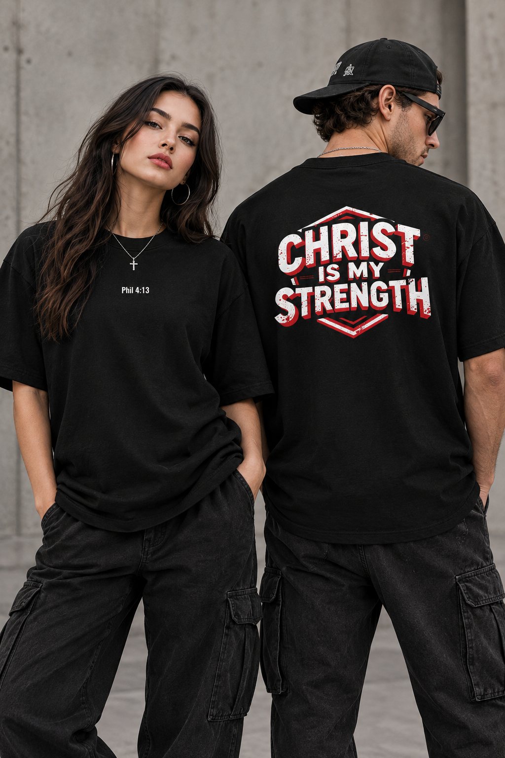 Christ is my strength - Cotton Tee